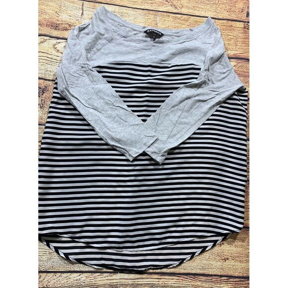 Women's Express Blouse Size Medium Black - Picture 1 of 6